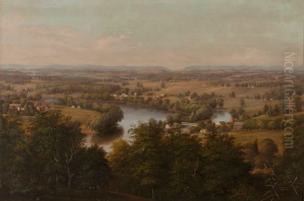 C.W. Rauch's Barn near Bethlehem PA - view 1