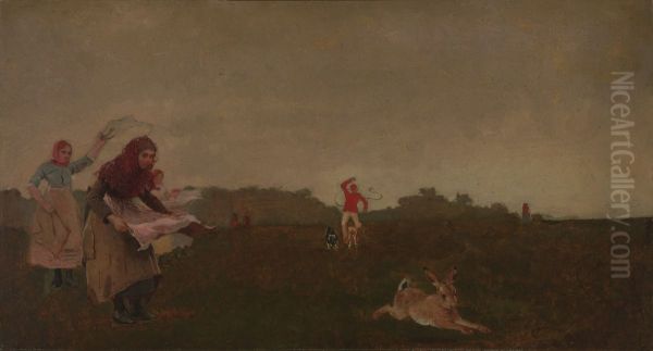 Coursing the Hare - view 1