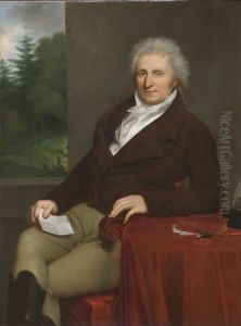Portrait of Philippe-Francois-Didier Usquin (1757-1843) by Anne-Louis Girodet de Roucy-Triosson