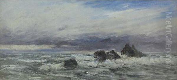 Seascape With Rocks - view 1