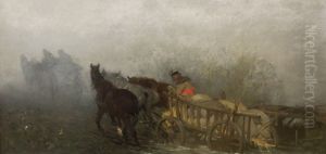 The Fog by Alfred Wierusz-Kowalski