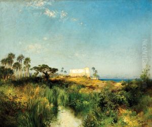 Old Watchtower at St. Augustine by Thomas Moran