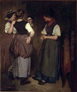 Les Trois Soeurs de Courbet (Les Recits de la grand-mere Salvan) by Gustave Courbet