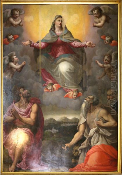 assunta tra i ss. giovanni battista e girolamo - view 1