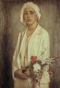 Portrait of Guigui by Alfredo Andersen