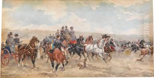 Return from the racing track in Triest by Alfredo Tominz