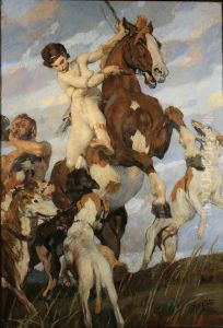 Diana cacciatrice by Ettore Tito