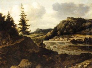 Mountainous River Landscape Mountainous River Landscape
