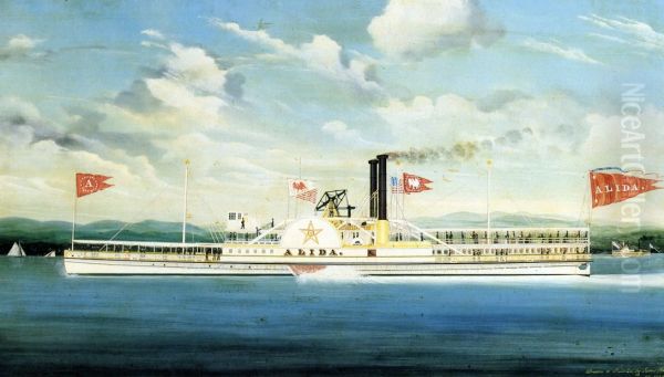 Alida, Hudson River steamer - view 1