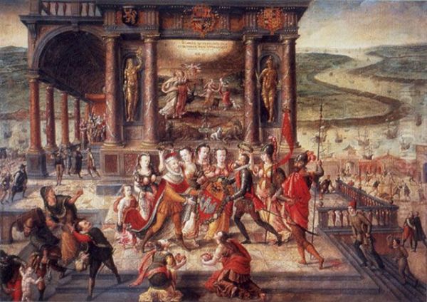 Allegorie auf die Ubernahme von Antwerpen - view 1