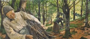 Les Fagotteuses by Georges Marie Julien Girardot