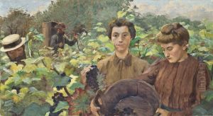 Les Vendages by Georges Marie Julien Girardot