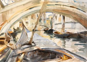 Rio di Santa Maria Formosa, Venice by John Singer Sargent