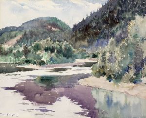 St. Marguerite River by Frank Weston Benson