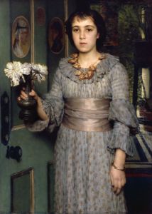 Miss Anna Alma-Tadema by Lawrence Alma-Tadema