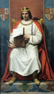 Alfonso X de Castilla by Jose Maria Rodriguez De Losada