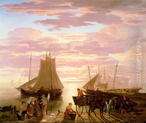 Coast Scene on the Mediterranean - view 1