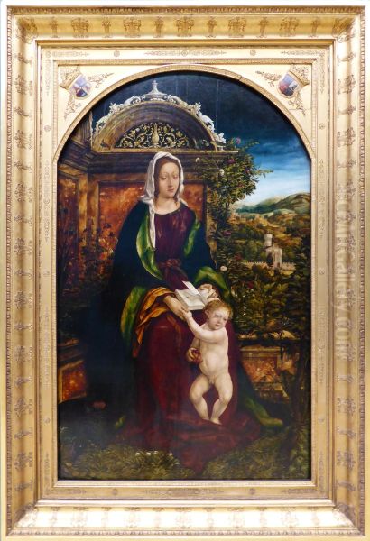 Maria with the child - view 1