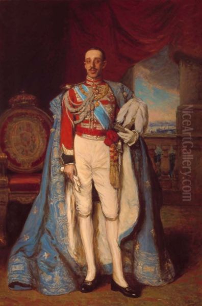 Alfonso XIII con el uniforme de la Real Maestranza de Caballeria de Sevilla - view 1