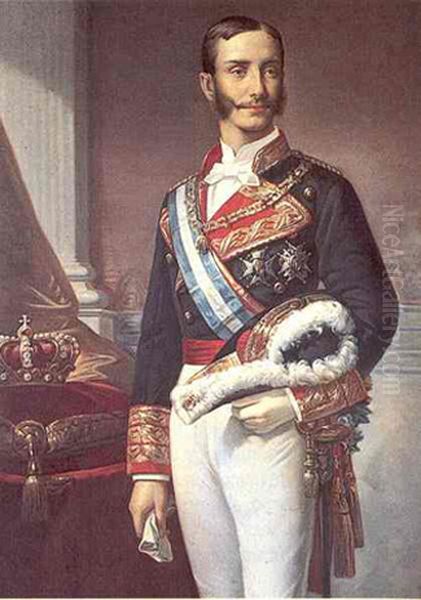 El rey Alfonso XII de Espana - view 1