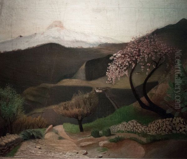 Almonds Blossoming - view 1