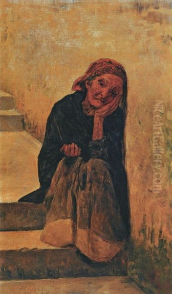 Study for "The beggar" - view 1