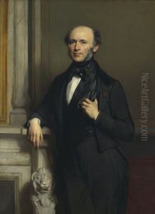 Portrait of Joseph-Gustave Allard (1803-1869) by Egide Charles Gustave Wappers