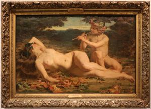 De bacchante by Gustaaf Vanaise