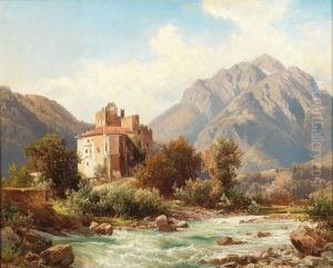 Forst Castle on the Adige near Merano Forst Castle on the Adige near Merano