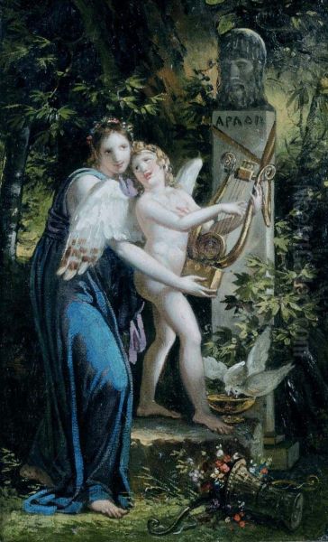 Erato and Cupid - view 1