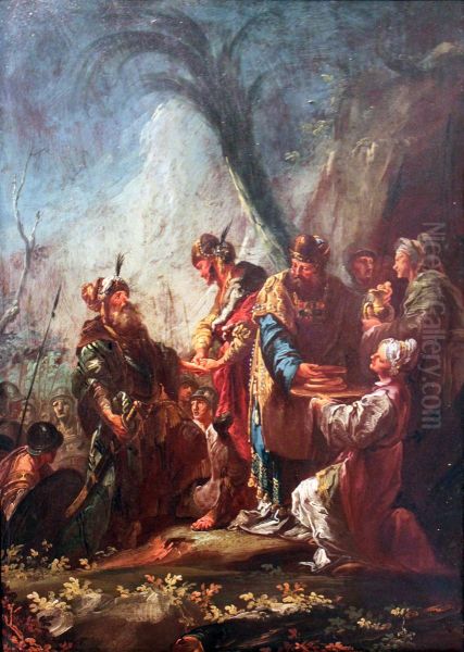 Abraham and Melchizedek. - view 1