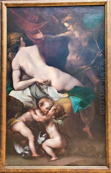 Cupid's Farewell from Psyche - view 1