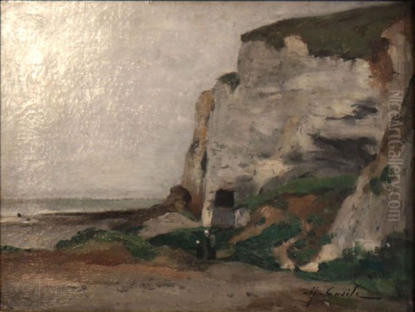 Falaise a Dieppe. - view 1