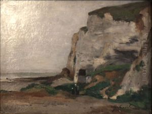Falaise a Dieppe. by Alfred Casile
