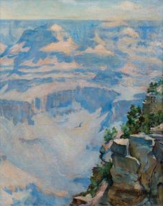 Canyon with Bird