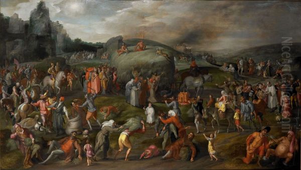 Allegory on worldly and ecclesiastical abuses. - view 1