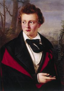 Alfred Escher at the age of 19 Alfred Escher at the age of 19