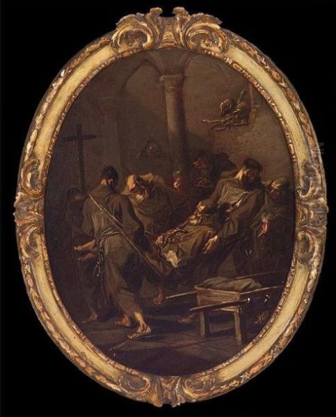 Burial of a Franciscan Friar - view 1