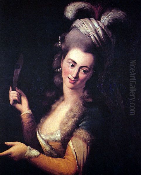 Aloysia Weber(1760-1839) as Zemire inAndre Gretry's operaZemire et Azorcirca 1784 - view 1