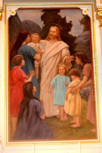Jesus blesses the children