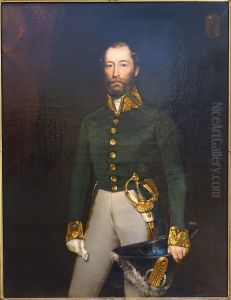 Alexander Graf von Einsiedel by Ferdinand von Rayski
