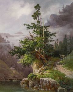 Mountain landscape Mountain landscape