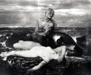 Triton and Nereide by Arnold Bocklin