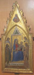 Madonna with Child and Saints by Ambrogio Lorenzetti