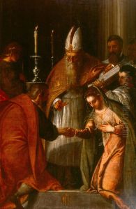 The Marriage of the Virgin by Luigi Benfatto
