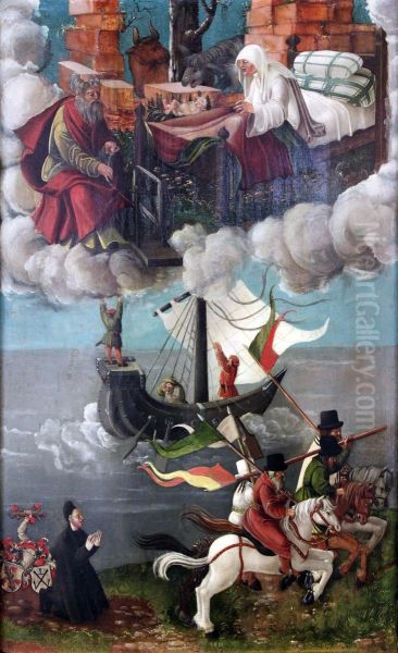Votive image of Stephan I Praun - view 1