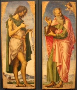 The Saints St. John the Baptist and St. Matthew by Alvise Vivarini