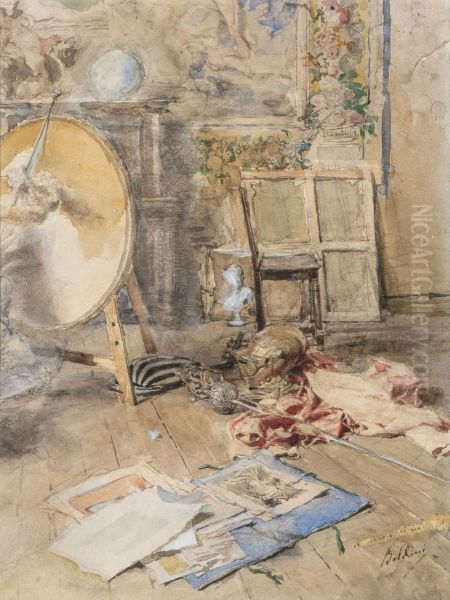 The artist's studio - view 1