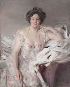 Ritratto di Lady Hanne Sophie Louise Wiborg by Giovanni Boldini