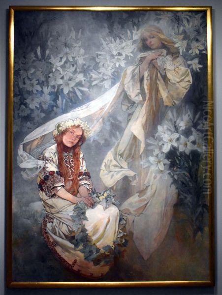 Vierge aux lys - view 1